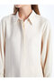 Long Sleeve Plain Women's Tunic Shirt - 4