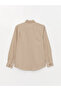 Men's Gabardine Shirt - Regular Fit, Long Sleeve - 7