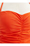 Women's Plain Removable Padded Swimsuit - 3