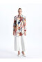 Patterned Long Sleeve Women's Shirt Tunic - 3