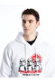 Long Sleeve Printed Men's Hoodie - 3