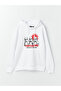 Long Sleeve Printed Men's Hoodie - 6