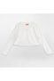 Girl's Knitwear 3-Piece Openwork Bolero Bone - 2