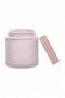 100ml frosted color cream jar glass cream box white color with preservation lid 100cc glass jar 3pcs - 6