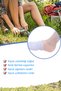 Silicone Shirt Heel Cover Cracked Callus Heel Spur Protector 1 Pair Skin Flexible Heel Socks - 7