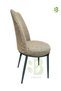 Oval Chair Cover Retro Chair Cover elastic jacquard stripe pattern (small size) 1 piece - 3