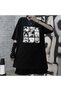 Anime My Hero Academia Boku Collage Printed Black Color Unisex Oversize T-shirt Le Savu