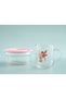 Fairy Glass Baby Food Set Pink - 5