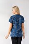 Women's Lycra Bat Sleeve Nurse Doctor Camouflage Patterned Single Top Jersey - 3