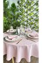 Royal 6 Pieces Powder Pink Fabric Napkins - 4