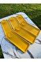 2 Model 6-Piece Yellow Baton Tray and 6-Piece Yellow Macaron Bowl, Coffee and Pastry Serving Presentation Tray - 3