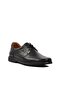 061601 Black Genuine Leather Men's Casual Shoes
