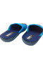 Boy's Blue-Navy Blue Dog Figure Indoor Slippers - 6