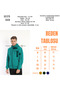 Men's Benetton Green Winter Cotton Hooded Casual Tracksuit Set - 8