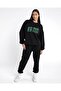 New Jersey Printed Sweatshirt Top and Bottom Tracksuit Set - 3