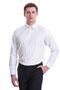 Gray Slim Fit Printed Cotton Slim Collar Long Sleeve Classic Shirt