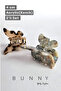 4 CM BUTTERFLY ACRYLIC LATCH Buckle (BONE) SET OF 2 (DARK COLOR) - 4