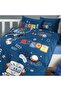 BABY Duvet Cover Set ROBO BLUE - 3