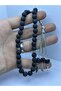 Special Conical Lava Stone Prayer Beads - 2