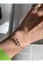 Large Baguette Stone Steel Anti-Tarnish Bracelet - 5