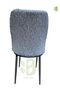 Oval Chair Cover Retro Chair Cover Elastic Jacquard Stick Pattern (Small Size) 1 Piece - 3