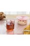 Fairy Glass Baby Food Set Pink