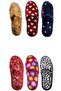 Daily Women's Closed-Front Washable Winter Dowry Guest Slippers with Sponge Inside, 5-Piece Set 253 - 4