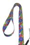 حبل رقبة منقوش بمزلاج وحزام هاتف - 2