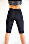 Women's Navy Blue High-Waisted Short High-Waist with Polymer Coating for Fat Burning , Thermal Corset Underwear - 4