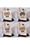 Special Design Double Sided Digital Printed 4-Piece Decorative Throw Pillow Cover