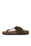 Men's Brown Tw Flip Flops Daniel 19 Slippers Pp0770 - 2