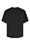 Oversize Siyah T-shirt - 2