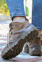 P1490ns Men's Sand Beige Leather Laced Military Boots ShoesA. P1490NS - 5