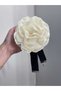 Ecru Rose Necklace Choker Necklace