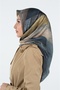 Karaca Rayon Scarf - Black/Gold