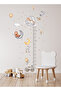 Cute Animals Elephant Giraffe Teddy Bear Rabbit Themed Height Gauge Kid Sticker for Wall Mirror Cabinet Door - 4