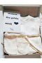 Newborn baby gift set 100% cotton bottom top 5 piece suit set