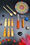 Wooden Kitchen Trivet Spice & Honey Spoon Corer Peeler Set Beech 11-Piece Dowry Set Special for Mothers - 3