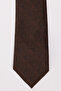 Men's Brown Patterned Tie - 2