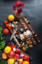 Glass Cutting Board Kitchen And Cute Dog Themed 35x25 Cm