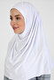 Ready Turban Bonnet Back Pleated Ready Scarf Women's Hijab Bonnet Headscarf Halter Neck Outer Bonnet