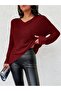 HAIR BRAIDED KNITWEAR SWEATER