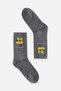 Women's Modal Single Gray Socks a 42056 g - 2