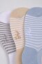 Women's Modal 3 Pairs Special Boxed Ck Ballerina Socks 33319 - 4