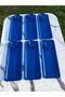 2 Model 6-Piece Blue Baton Tray and 6-Piece Blue Macaron Bowl, Coffee and Pastry Serving Presentation Tray