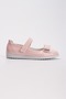 Pink Patent Leather Girl's Non-Slip Sole Princess Ballerinas - 2