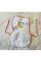 6-Piece Teddy Bear Liquid-Proof Halter Neck Baby Girl and Boy Large Apron - 3