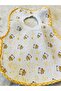 6-Piece Teddy Bear Liquid-Proof Halter Neck Baby Girl and Boy Large Apron - 5