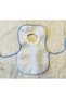 6-Piece Teddy Bear Liquid-Proof Halter Neck Baby Girl and Boy Large Apron - 3