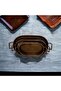Special Production Galvanized Copper Plated, Respirator Tray Decorative 3-Piece Tray Set 26X12 32X15 38X19 - 2
